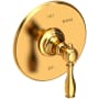 Newport Brass Victoria Pressure Balancing Valve Trim Only with Metal Lever Handle Aged Brass