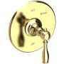 Newport Brass Victoria Pressure Balancing Valve Trim Only with Metal Lever Handle Polished Brass Uncoated (Living)