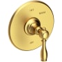 Newport Brass Victoria Pressure Balancing Valve Trim Only with Metal Lever Handle Satin Bronze (PVD)