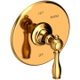 Newport Brass Victoria Pressure Balancing Valve Trim Only with Metal Lever Handle Polished Gold (PVD)