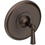 Newport Brass Single Handle Shower Valve Trim with Metal Lever Handle Less Shower Head for the Aylesbury and Jacobean Collections English Bronze