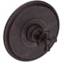 Newport Brass Single Handle Shower Valve Trim with Metal Cross Handle Less Shower Head from the Sutton Collection Venetian Bronze