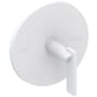 Newport Brass Priya Shower Trim Only Pressure Balanced with Metal Lever Handle Matte White