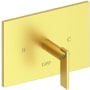Newport Brass Metro Single Handle Balanced Pressure Trim Only with Metal Lever Handle Satin Brass (PVD)