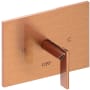 Newport Brass Metro Single Handle Balanced Pressure Trim Only with Metal Lever Handle Antique Copper