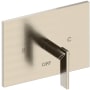 Newport Brass Metro Single Handle Balanced Pressure Trim Only with Metal Lever Handle Antique Nickel