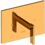 Newport Brass Metro Single Handle Balanced Pressure Trim Only with Metal Lever Handle Polished Gold (PVD)