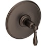 Newport Brass Ithaca Single Handle Balanced Pressure Trim Only with Metal Lever Handle English Bronze