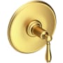 Newport Brass Ithaca Single Handle Balanced Pressure Trim Only with Metal Lever Handle Satin Bronze (PVD)