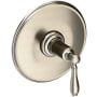Newport Brass Ithaca Single Handle Balanced Pressure Trim Only with Metal Lever Handle Antique Nickel