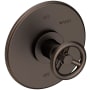 Newport Brass Slater 1/2" Round Pressure Balance Trim Plate with Handle English Bronze