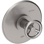 Newport Brass Slater 1/2" Round Pressure Balance Trim Plate with Handle Stainless Steel (PVD)