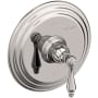 Newport Brass Seaport Single Handle Pressure Balanced Shower Trim Only with Metal Lever Handle less Valve and Shower Head Polished Nickel