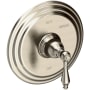 Newport Brass Seaport Single Handle Pressure Balanced Shower Trim Only with Metal Lever Handle less Valve and Shower Head Antique Nickel