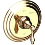Newport Brass Seaport Single Handle Pressure Balanced Shower Trim Only with Metal Lever Handle less Valve and Shower Head French Gold (PVD)