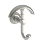 Newport Brass Vander Robe Hook With Secure Mounting Assembly Satin Nickel (PVD)