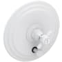 Newport Brass Pressure Balanced Tub and Shower Valve Trim with Integrated Diverter Matte White