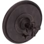 Newport Brass Aylesbury Single Function Pressure Balanced Valve Trim Only with Integrated Diverter and Metal Cross Handle Venetian Bronze