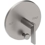 Newport Brass Keaton Balanced Pressure Tub & Shower Diverter Plate with Handle Stainless Steel (PVD)