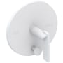 Newport Brass Keaton Balanced Pressure Tub & Shower Diverter Plate with Handle Matte White