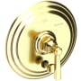 Newport Brass Astor Single Handle Pressure Balanced Valve Trim with Metal Lever Handle and Diverter Forever Brass (PVD)