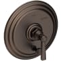 Newport Brass Astor Single Handle Pressure Balanced Valve Trim with Metal Lever Handle and Diverter English Bronze