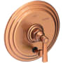 Newport Brass Astor Single Handle Pressure Balanced Valve Trim with Metal Lever Handle and Diverter Antique Copper