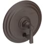 Newport Brass Astor Single Handle Pressure Balanced Valve Trim with Metal Lever Handle and Diverter Oil Rubbed Bronze