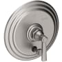 Newport Brass Astor Single Handle Pressure Balanced Valve Trim with Metal Lever Handle and Diverter Stainless Steel (PVD)