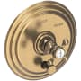Newport Brass Astor Pressure Balanced Tub & Shower Diverter Plate Antique Brass
