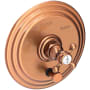 Newport Brass Astor Pressure Balanced Tub & Shower Diverter Plate Antique Copper