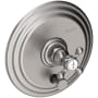 Newport Brass Astor Pressure Balanced Tub & Shower Diverter Plate Stainless Steel (PVD)