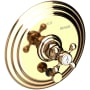 Newport Brass Astor Pressure Balanced Tub & Shower Diverter Plate French Gold (PVD)