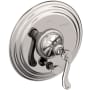 Newport Brass Amisa Pressure Balanced Tub and Shower Diverter Trim - Less Valve Polished Nickel
