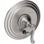Newport Brass Amisa Pressure Balanced Tub and Shower Diverter Trim - Less Valve Stainless Steel (PVD)