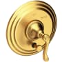 Newport Brass Amisa Pressure Balanced Tub and Shower Diverter Trim - Less Valve Satin Gold (PVD)
