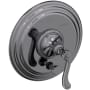 Newport Brass Amisa Pressure Balanced Tub and Shower Diverter Trim - Less Valve Midnight Chrome
