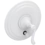Newport Brass Amisa Pressure Balanced Tub and Shower Diverter Trim - Less Valve Matte White