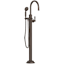 Newport Brass Astor Floor Mounted Tub Filler - Includes Hand Shower English Bronze