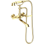 Newport Brass Astor Tub Filler - Includes Hand Shower Forever Brass (PVD)