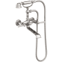 Newport Brass Astor Tub Filler - Includes Hand Shower Polished Nickel
