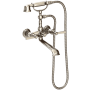 Newport Brass Astor Tub Filler - Includes Hand Shower Antique Nickel
