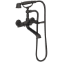 Newport Brass Astor Tub Filler - Includes Hand Shower Flat Black