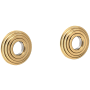 Newport Brass Astor Grab Bar Decorative Rings and Mounting Kit Polished Brass Uncoated (Living)