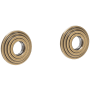 Newport Brass Astor Grab Bar Decorative Rings and Mounting Kit Antique Brass
