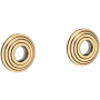 Newport Brass Astor Grab Bar Decorative Rings and Mounting Kit French Gold (PVD)