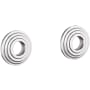Newport Brass Astor Grab Bar Decorative Rings and Mounting Kit Polished Chrome