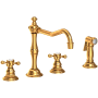 Newport Brass Chesterfield 1.8 GPM Widespread Kitchen Faucet Aged Brass