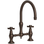 Newport Brass Fairfield 1.8 GPM Widespread Bridge Kitchen Faucet English Bronze