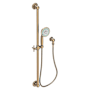 Newport Brass Multi Function Wall Mount Handshower Kit with 36" Slide Bar and Adjustable Bracket Antique Brass